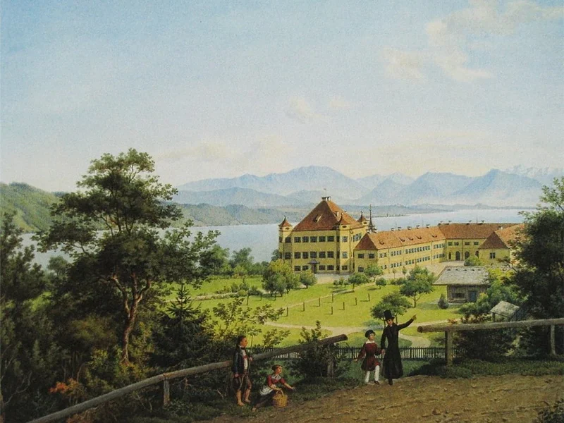 1799-Franz Xaver Nachtmann - Castello di Possenhofen